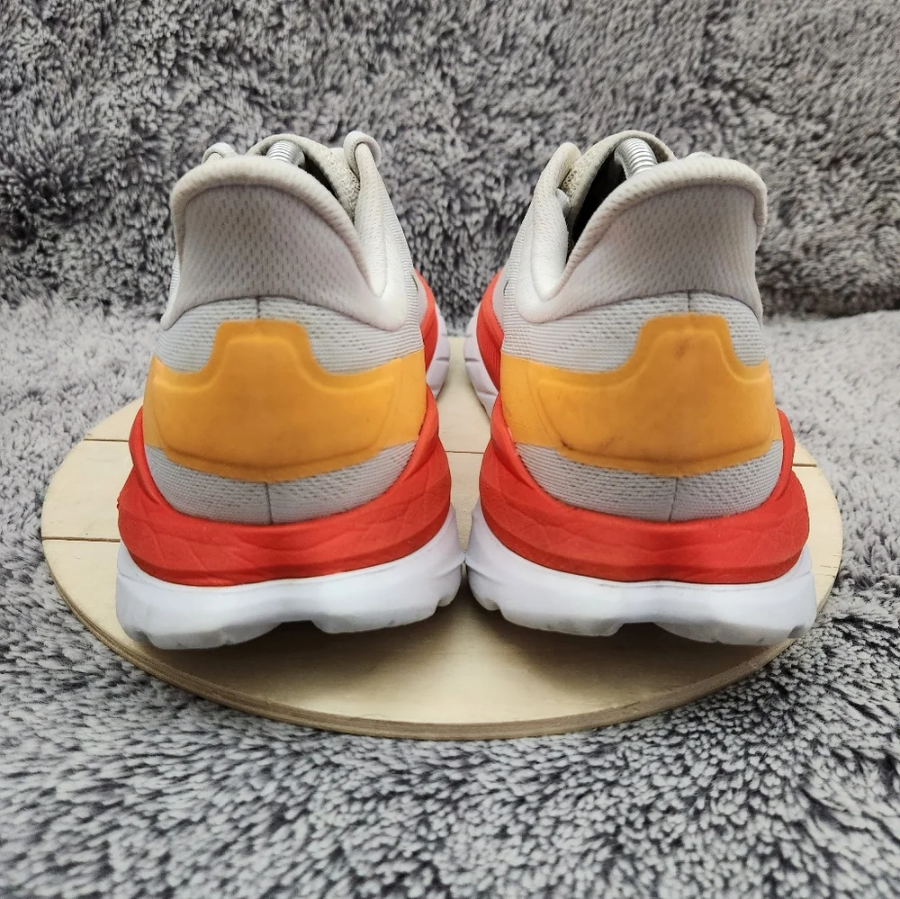Hoka One One Mach 4 Running Shoes White Flame Men's Size 11.5 - Picture 7 of 9